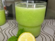A picture of mint juice