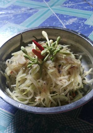 Foto resep Tumis pepaya muda