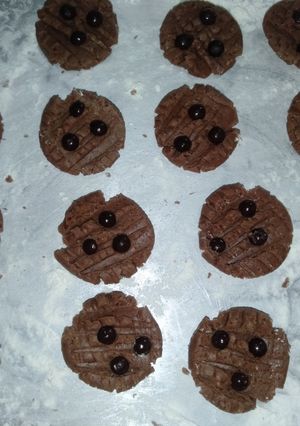 Foto resep Choco cookies tanpa oven (pakai teflon)