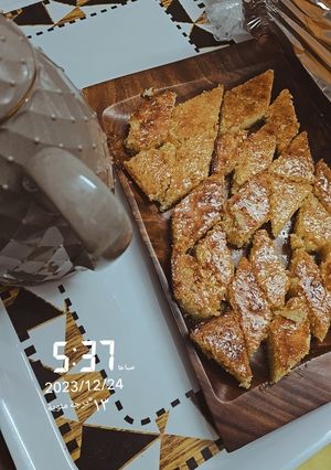 صورة لوصفة بسبوستي اللذيذة 🤤💕