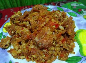 Foto resep Sambel tempe aka tempe geprek