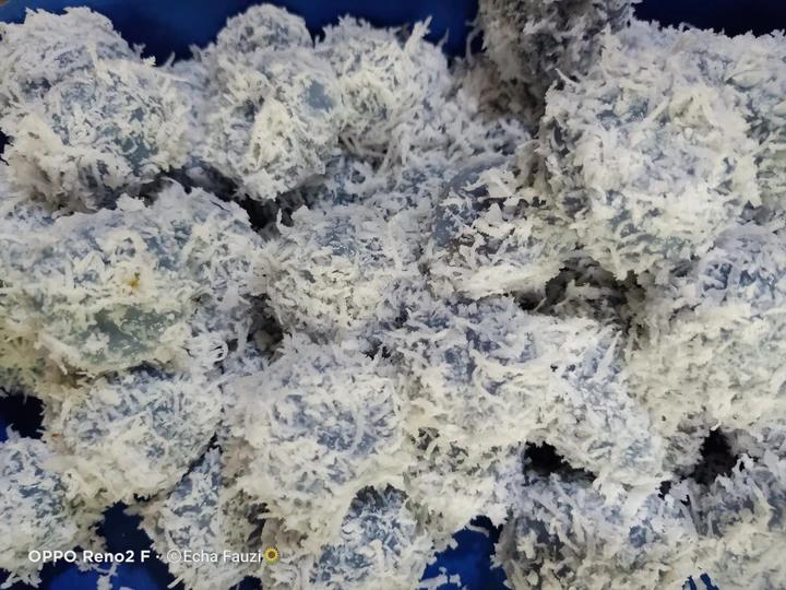 Langkah Mudah untuk Membikin Resep Onde2 bunga telang yang Bikin Ngiler Anti Ribet, Uenak Banget