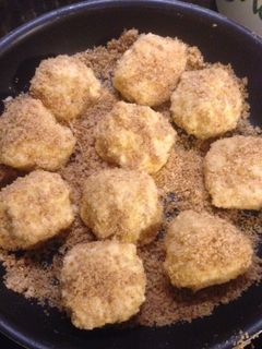 Prézlis túrógombóc recept fotója