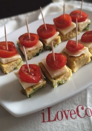 Foto di Frittatine alle zucchine finger food