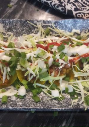 A picture of Mexican tacos.