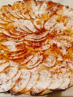 Una foto de Tarta de manzana con masa filo