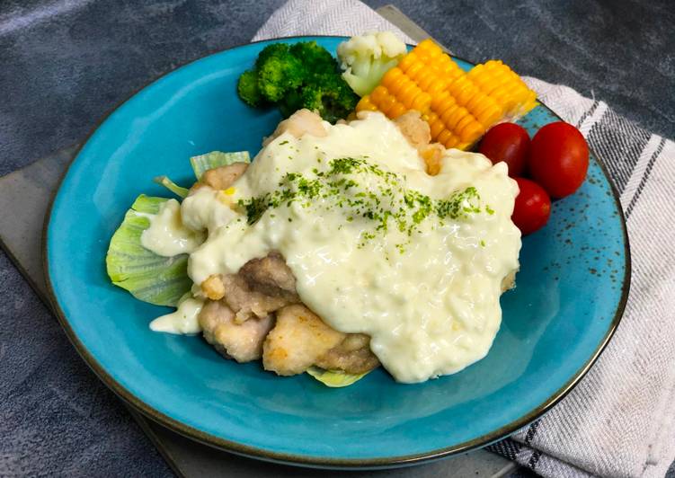 BIKIN NAGIH! Resep Rahasia Healthy Chicken Nanban TarTar Sauce チキン南蛮の作り方