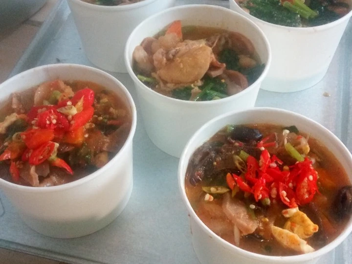 Cara Gampang Membikin Resep Seblak fiwade&amp;#39;S yang Menggugah Selera Anti Ribet, Lezat Sekali