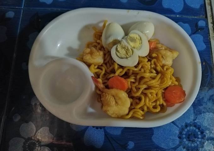 Resep Mpasi Bulan Mie Goreng Telur Puyuh Oleh Wiwid Hasanah