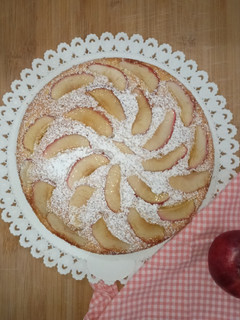 Foto di Torta di mele bassa e soffice