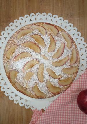 Foto di Torta di mele bassa e soffice