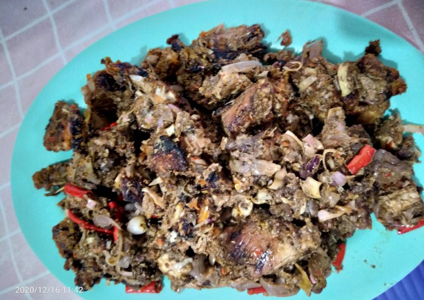 Resep Ayam Napinadar khas Batak