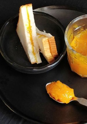 A picture of Homemade Mango Jam.