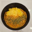 Chicken Paprikash on Polenta
