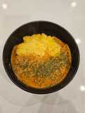 Chicken Paprikash on Polenta