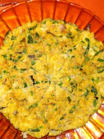 Langkah Mudah untuk Membuat Resep  Omelet Tuna Tempe dan Sayuran (MPASI 1y+) yang Sempurna, Sempurna