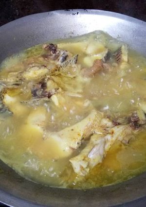 Foto resep Ikan toman kunyit asam