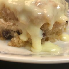 A picture of Cinnamon Raisin Buttercream Biscuits.