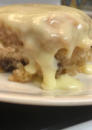 A picture of Cinnamon Raisin Buttercream Biscuits.