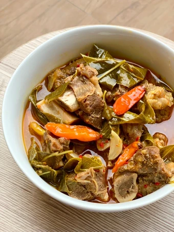 Langkah Gampang Menyiapkan Resep Asem-Asem Balungan Godong Kedondong yang Menggugah Selera