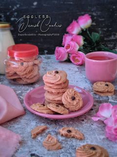 Foto resep Eggless Danish Cookies