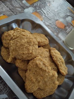 Una foto de Galletas de avena y naranja