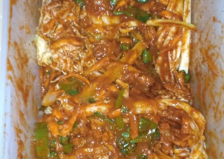Cara Gampang Membuat Kimchi ala mama ine, Enak