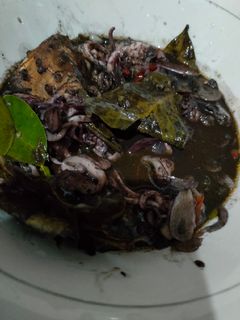 Foto resep Cumi hitam tumis