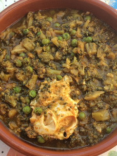 Una foto de Brócoli con huevo cuajado🍳🥦