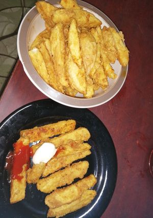 Una foto de Papas muy crujientes