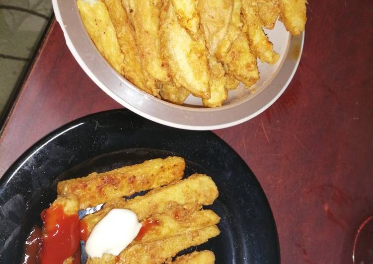 Papas muy crujientes