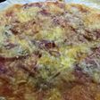 Pizza Bacon con Serrano y 4 Quesos