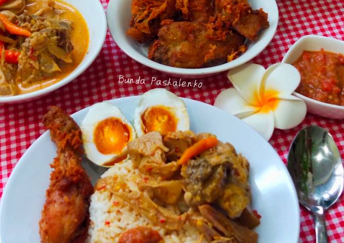 Cara bikin Nasi Kapau Khas Padang Cara bikin Nasi Kapau Khas Padang