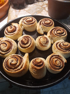 Una foto de Rollos de canela