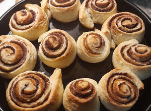 Una foto de Rollos de canela