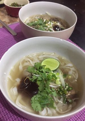 Foto resep Pho Bo (Sup Kaldu Sapi khas Vietnam)