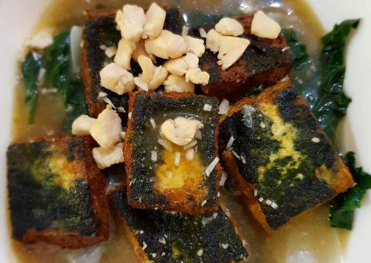 Bagaimana Menyiapkan Tatsoi Tofu w/ Chicken Sauce Anti Gagal