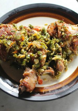 Foto resep Ayam cabe ijo