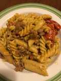 Pasta salsiccia e pomodorini