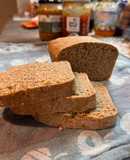 Ψωμί του τοστ ολικής άλεσης χωρίς ζάχαρη 🍞