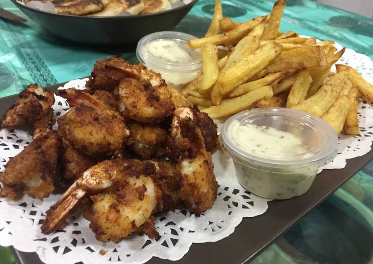 بروستد ربيان لذيذ وسهل 👍🏻