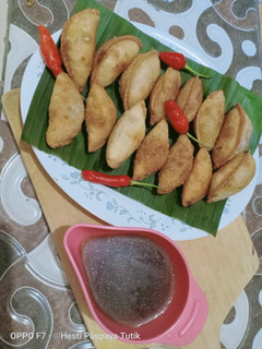 Foto resep Cireng Merapi (isi ayam pedas)