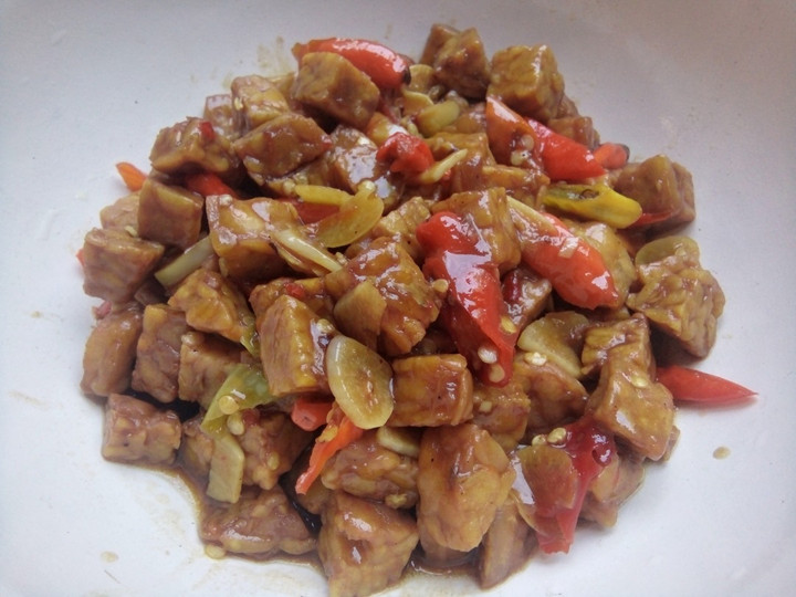 Resep Tempe Bumbu Petis, Enak Banget