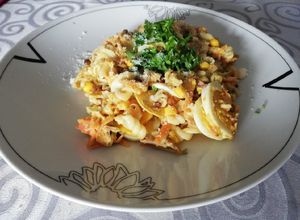 Foto de Massa de frango com leite de coco e caril
