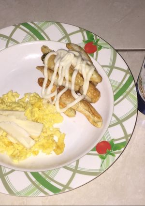 Foto resep American/Asian Breakfast Diet — Scrambled Eggs (Non MSG)