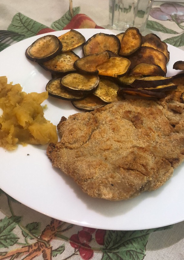 Una foto de Chips de batata