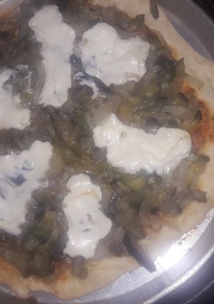 Una foto de ¡¡¡¡Pizza súper rica !!!!