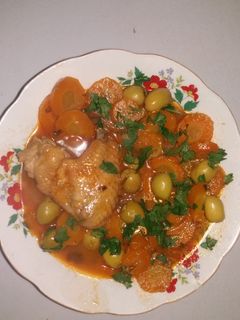 صورة لوصفة طاجين الزيتون