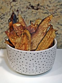 Una foto de Chips de Berenjena