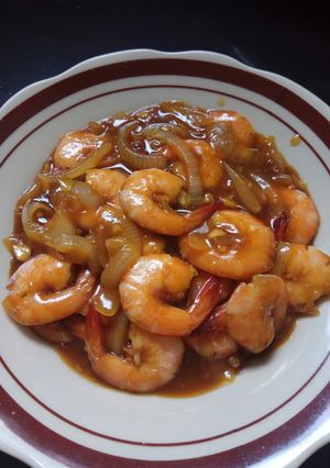 Foto resep Udang goreng mentega